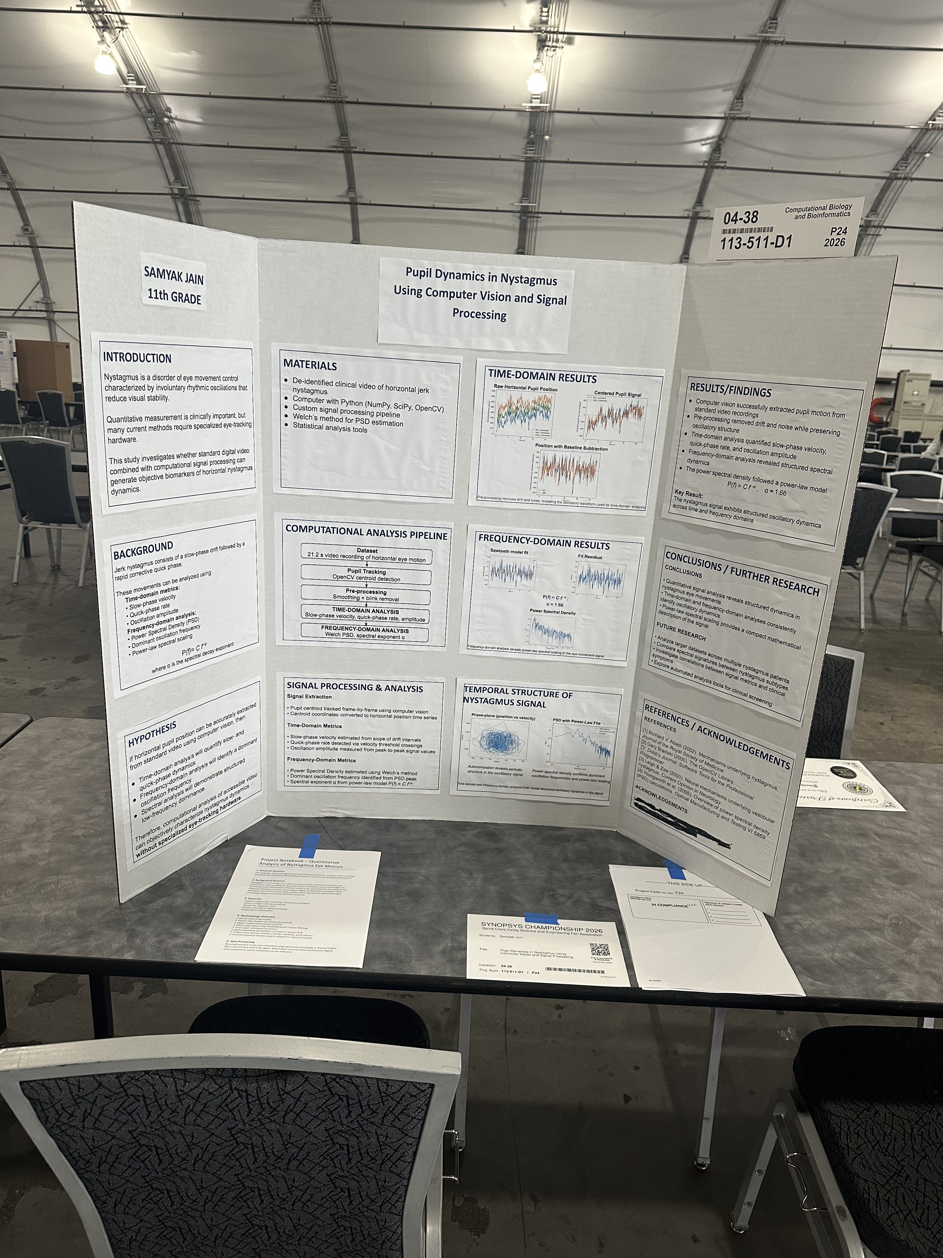 Science Fair ISEF Research Presentation