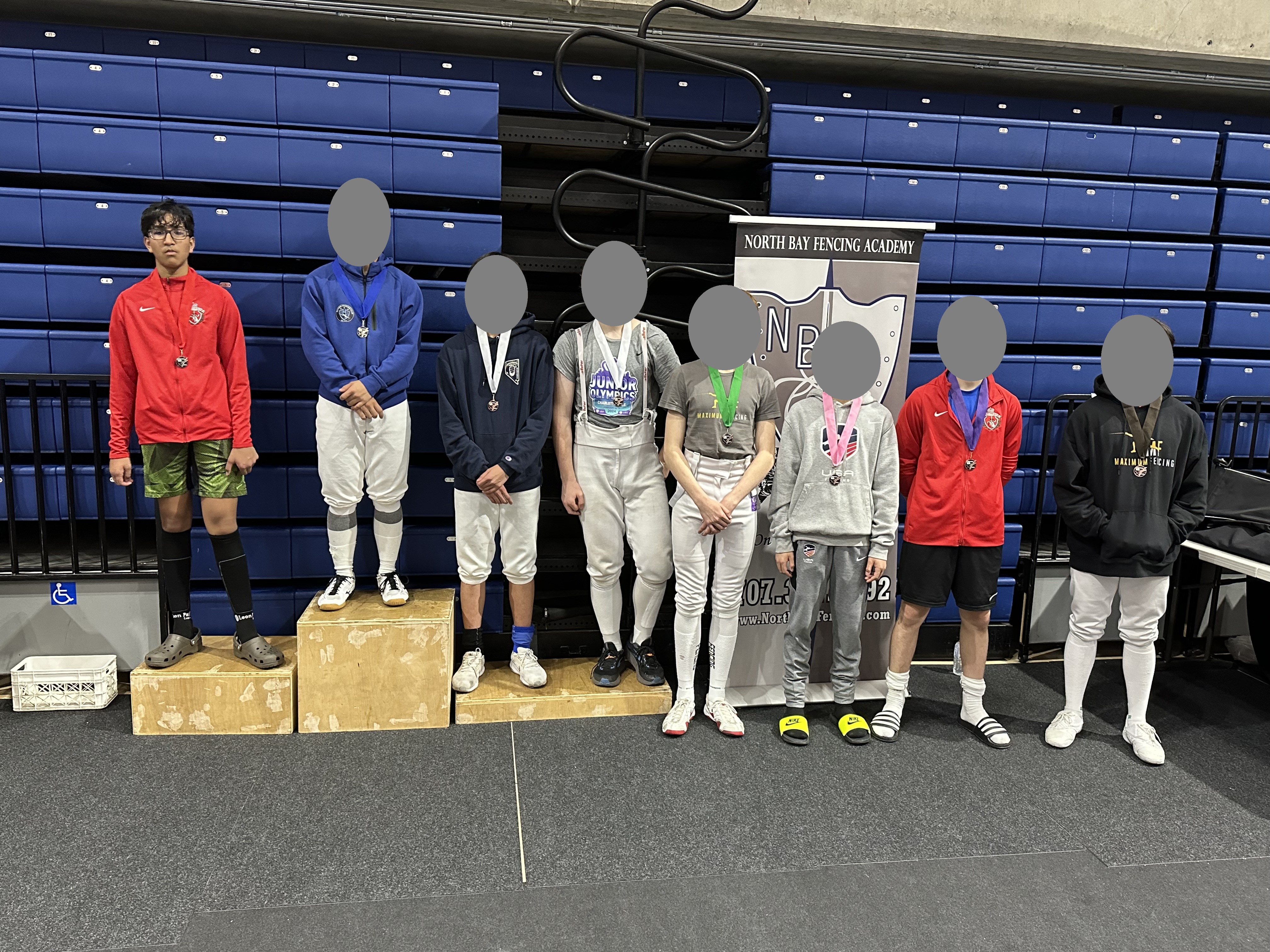 Medal presentation photo